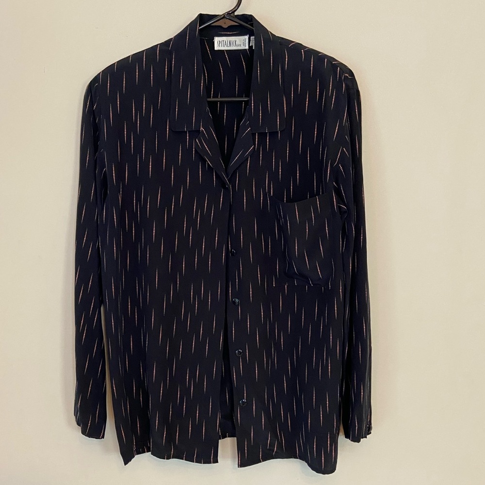 VINTAGE Silk Blouse